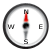 Wind direction: blowing from North