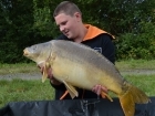 Tim Axten 28lbs 4oz Mirror Carp from Morgane - Bigot Lakes