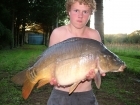 Daniel Smith 22lbs 9oz Mirror Carp from Etang de Cosse using Solar Club Mix (Squid & Octopus, Stimulin and Anchovy).