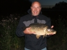 9lbs 8oz Mirror Carp from River Sow. Hair rigged 14mm luncheon meat 10 hook 3oz lead 12lb Mono