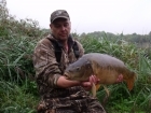 21lbs 6oz Mirror Carp from bishops bowl fishery using dynamite.. weeded  me for a good ten mins manged to win the battle