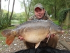 Lee Bundock 34lbs 1oz Mirror Carp-Split from Rookley Country Park using TB FEEDS.