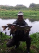 Wally Pickering 7lbs 3oz 1dr pike. got this little beauty on the river idle, really good fight on something so small...