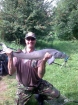 15lbs 1oz sturgen from private pond east riding. private pond east  riding  sturgeon 15 lb 1 oz..