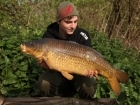 Callum Mcinerney-riley 20lbs 0oz Common Carp from Lee Valley Pit using Nash Scopex Squid Liver Plus.. I was putting in 20mm Scopex Squid Liver Plus every 6 hours to build up a bed of bait and fished