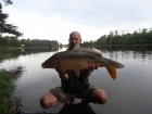Colin Meneaud 13lbs 0oz Mirror Carp, Caperlan Wellmix Scopex 20mm.. A hard-fighting mirror taken right at the end of a 6 hour session.