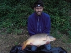 Sudhir Meneaud 28lbs 0oz Mirror Carp from Sweet Chestnut Lake. Matrix Plus Boilie