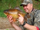 Stuart Maddocks 3lbs 9oz Brown Goldfish from Private Pool. Double Rad Maggot