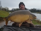 28lbs 0oz Mirror Carp from millbrook fisheries