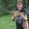 Damian Cyples 2lbs 4oz tench from Private Syndicate using Dynamite Baits - The Source.