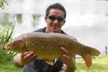 Damian Cyples 16lbs 8oz Common Carp from Private Syndicate using Mainline New Grange.