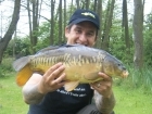 8lbs 3oz Mirror Carp from Private Syndicate using Mr Baits - Chilli and Garlic.