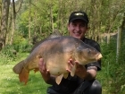 Damian Cyples 31lbs 0oz Mirror Carp from Private Syndicate using Mainline The Cell.