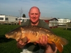 Mark Lycett 11lbs 3oz Mirror Carp from Normans pool. Caught using a 3ft 6