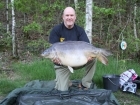 37lbs 3oz Mirror Carp from Sweet Chestnut Lake using Mainline.
