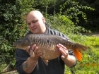 13lbs 2oz Mirror Carp from Bishops Bowl Mitre pool using Mainline Cell.