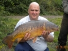 21lbs 13oz Mirror Carp from Bishops Bowl Mitre pool