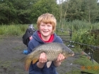 8lbs 8oz Common Carp from turf pool using Mainline Cell.