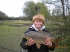 9lbs 15oz Common Carp from turf pool using Mainline Cell.