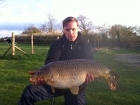 Chris Banks 14lbs 5oz 10dr Common Carp, felix.. caught in the margins on a float with cat meat, caught by Mr Jamie Kelham