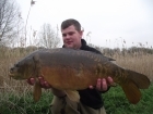 15lbs 0oz Mirror Carp from Linford lakes using Main line cell.