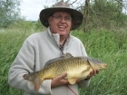 8lbs 1oz Common Carp from Kingfisher Lakes. Caught with multi red maggots