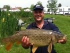 14lbs 11oz carp from normans pools. STRAWBERRY JAM BOILIE HAIR RIGGED