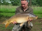 21lbs 3oz Mirror Carp from Etang de Cosse using Solar Club Mix (Squid & Octopus, Stimulin and Anchovy).