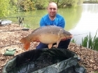 27lbs 3oz Mirror Carp from Rookley Country Park