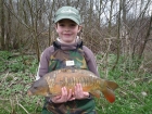 William Fletcher 6lbs 0oz Mirror Carp from Birch House Lakes using Quest Bait Special Crab +.. Caught casting to far margins.
