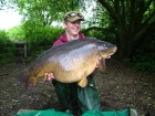 Mick Sumner 41lbs 8oz Carp from Acton Burnell. Surface caught