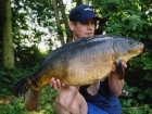 25lbs 8oz Carp from Castlemere using Size 8 Drennan super specialist,.