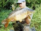 19lbs 0oz Carp from Castlemere. Surface caught, size 8 super specialist, 8lb XL hooklink