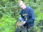 Thomas Barnacle 20lbs 4oz Mirror Carp from Staffordshire And Worcester Canal