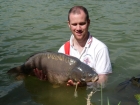 Steve Sherlock 30lbs 6oz Mirror Carp from Utopia. Personal Best. Single Active 8 fished at 60yards.