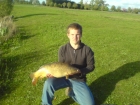12lbs 8oz Carp from Baden Hall Fisheries. Caught on the Middle Pool with feeder tactics.