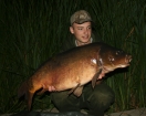 30lbs 0oz Mirror Carp from Carthagena Fishery using Nash Bait.. I fishing as part of a social event with people from a forum. All the people who we know virtually we finally get to see in the flesh