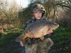 17lbs 0oz Mirror Carp from Carthagena Fishery using Nash Bait.. I fished double 15mm on the Cartha Mess-up rig chucked to a point in the reeds infront of the number 4 swim