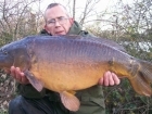 David Trew 23lbs 0oz Mirror Carp from Walthamstow Reservoirs using nash scopex squid with robin red tipped with nash mutant maize.. i also managed a 21lb,10 common