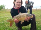4lbs 0oz carp from Bain Valley Fisheries using tuna and  sweet chilli.