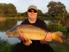 Peter Ruscoe 14lbs 4oz Carp from Walnut Tree Farm using Mainline Pulse.. mainline pulse boilie with pva bag cotswold micro mix on braid korda rig wide gape size 10 barbless hook
