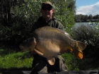 Chris Jennings 39lbs 12oz Mirror Carp from Etang Des Deux Pierres