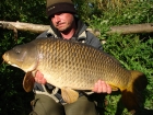 22lbs 0oz Common Carp from Aquatels Carp Fishery using Essex Carp Baits C.I.A Chocolate Intense Amino.