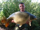 21lbs 2oz Common Carp from Aquatels Carp Fishery using Essex Carp Baits C.I.A Chocolate Intense Amino.