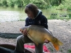 Essex Carp Baits 24lbs 12oz Mirror Carp from Etangs De Breton using Essex Carp Baits C.I.A Chocolate Intense Amino.