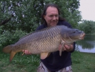 20lbs 14oz Common Carp from Cleverly Mere using Essex Carp Baits Pineapple Perils.