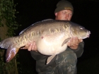 27lbs 2oz Mirror Carp from Rookley Country Park using carp company ice red.