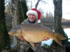 36lbs 0oz Mirror Carp from Sweet Chestnut Lake using SuperU Bien Vu.. Caught on the shortest day of the year with waggler and float in 12ft deep corner of lake.