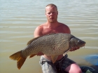 31lbs 8oz Common Carp from River Ebro. my best carp of the Ebro trip. these fish fight like crazy as many of them have never seen a hook before and they are worse once you actually get them on the