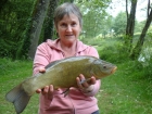 8lbs 0oz Tench from La Petite Martiniere. Caught by 